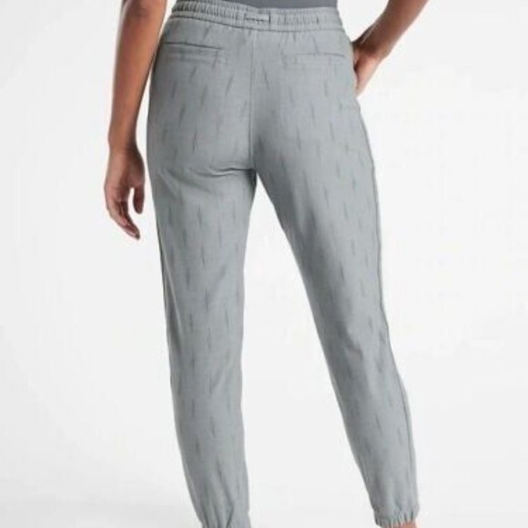 Athleta Farallon Printed Jogger size 26 Spliced Majic Metropolis Grey - Picture 2 of 4